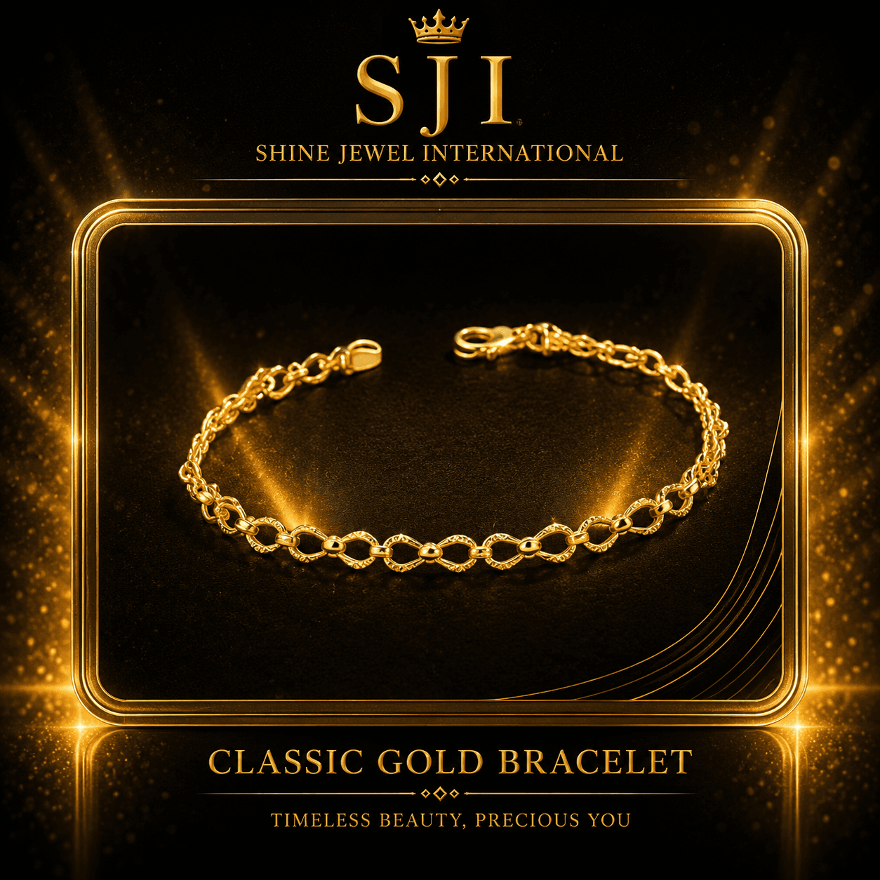 SJI gold bracelet