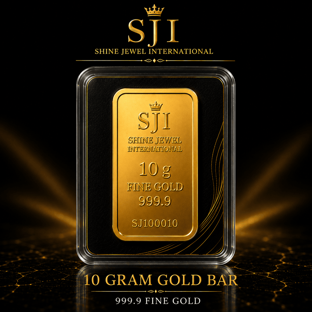SJI 10 gram gold bar