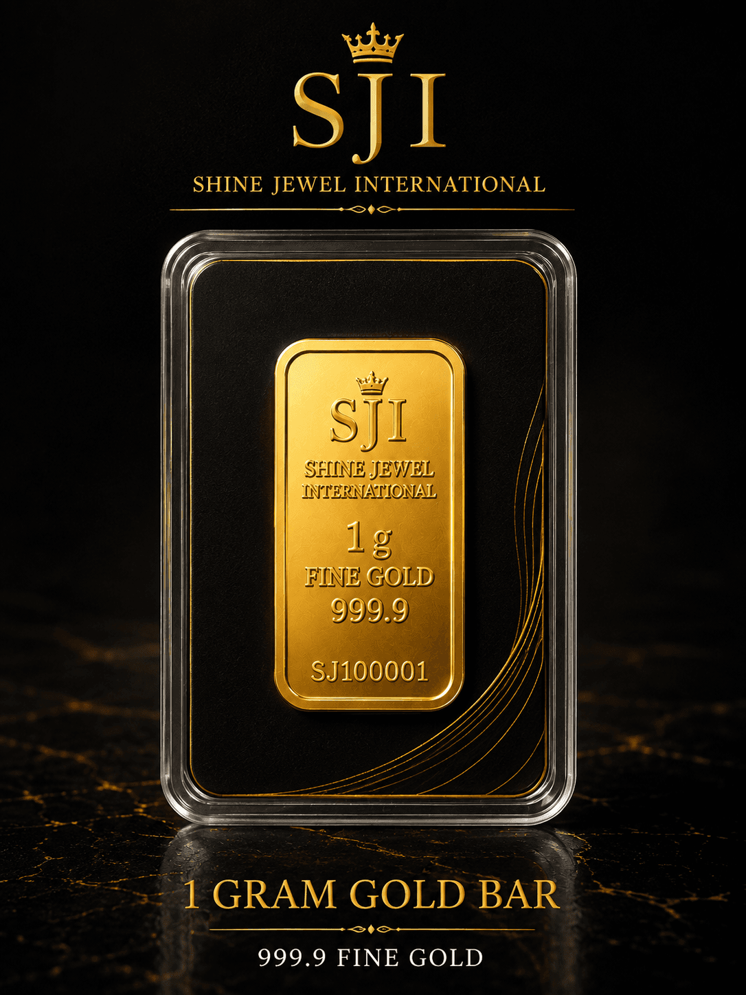 1 Gram Gold Bar