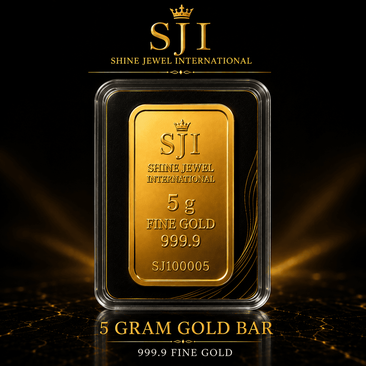 5 Gram Gold Bar