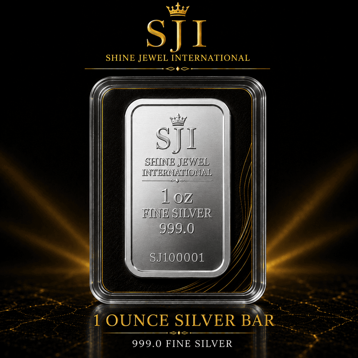 1 Ounce Silver Bar